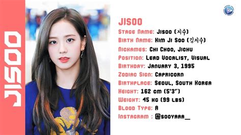 jisoo nickname blackpink.